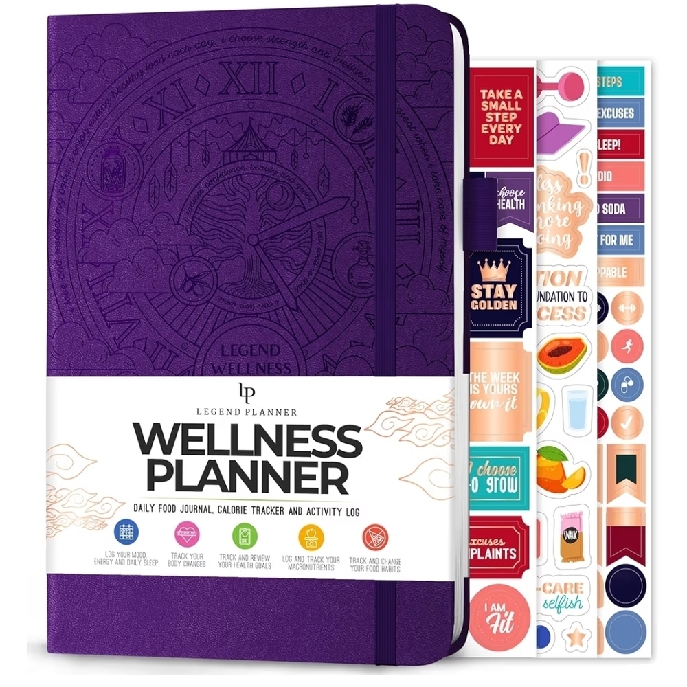 Wellness Planner - Purple